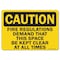 Signmission OSHA Caution, 7" Height, Rigid Plastic, OS-CS-P-710-L-19165 OS-CS-P-710-L-19165 - alternate 1